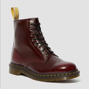 Woman’s size 8 Doc Martens Cherry Red Smooth 1460